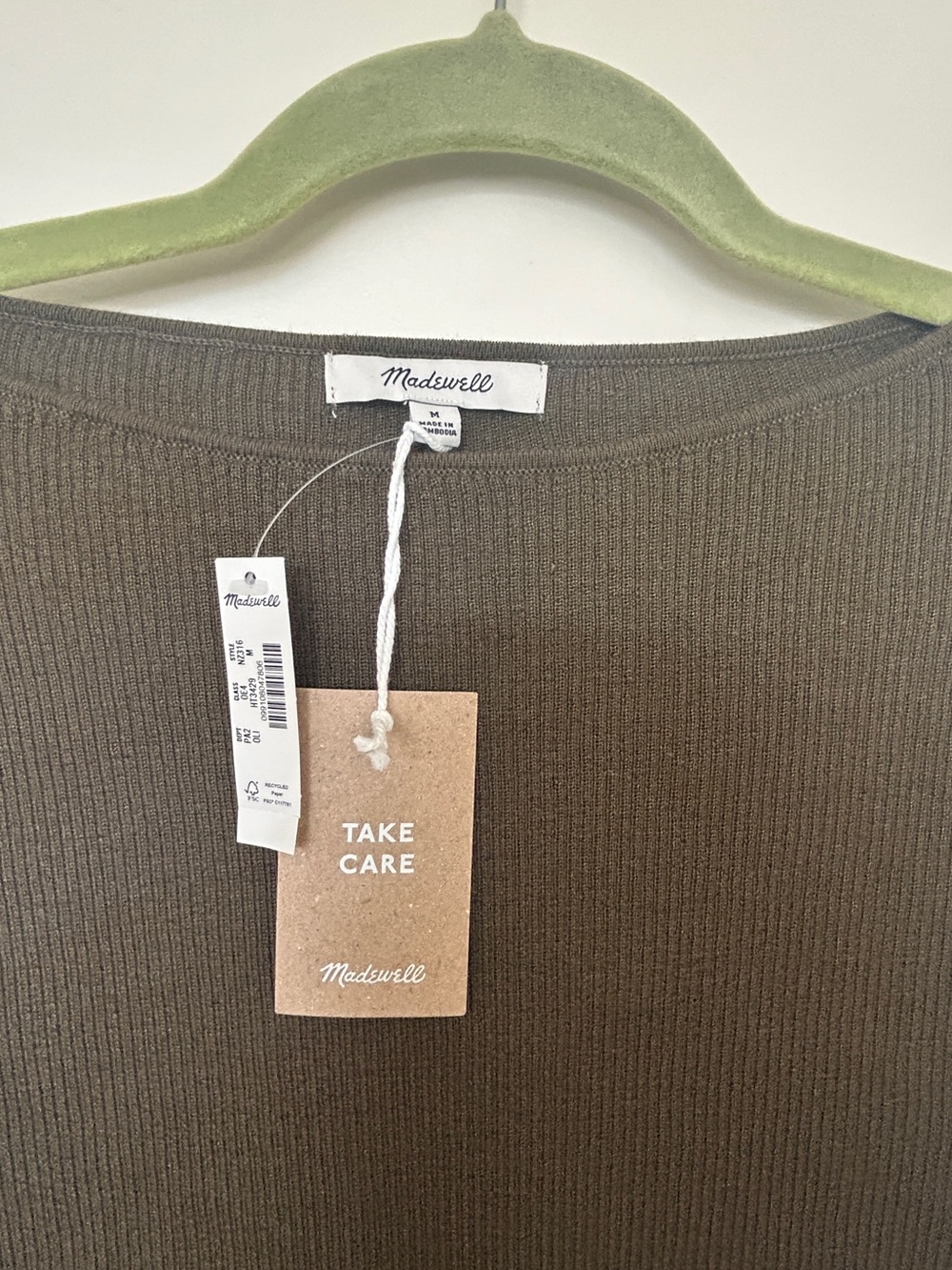 Madewell Flared-Sleeve Boatneck Sweater - Merino Wool-Silk Blend